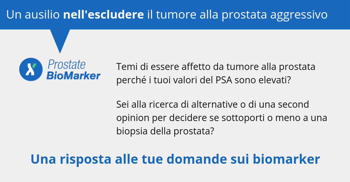 evitare la biopsia prostatica